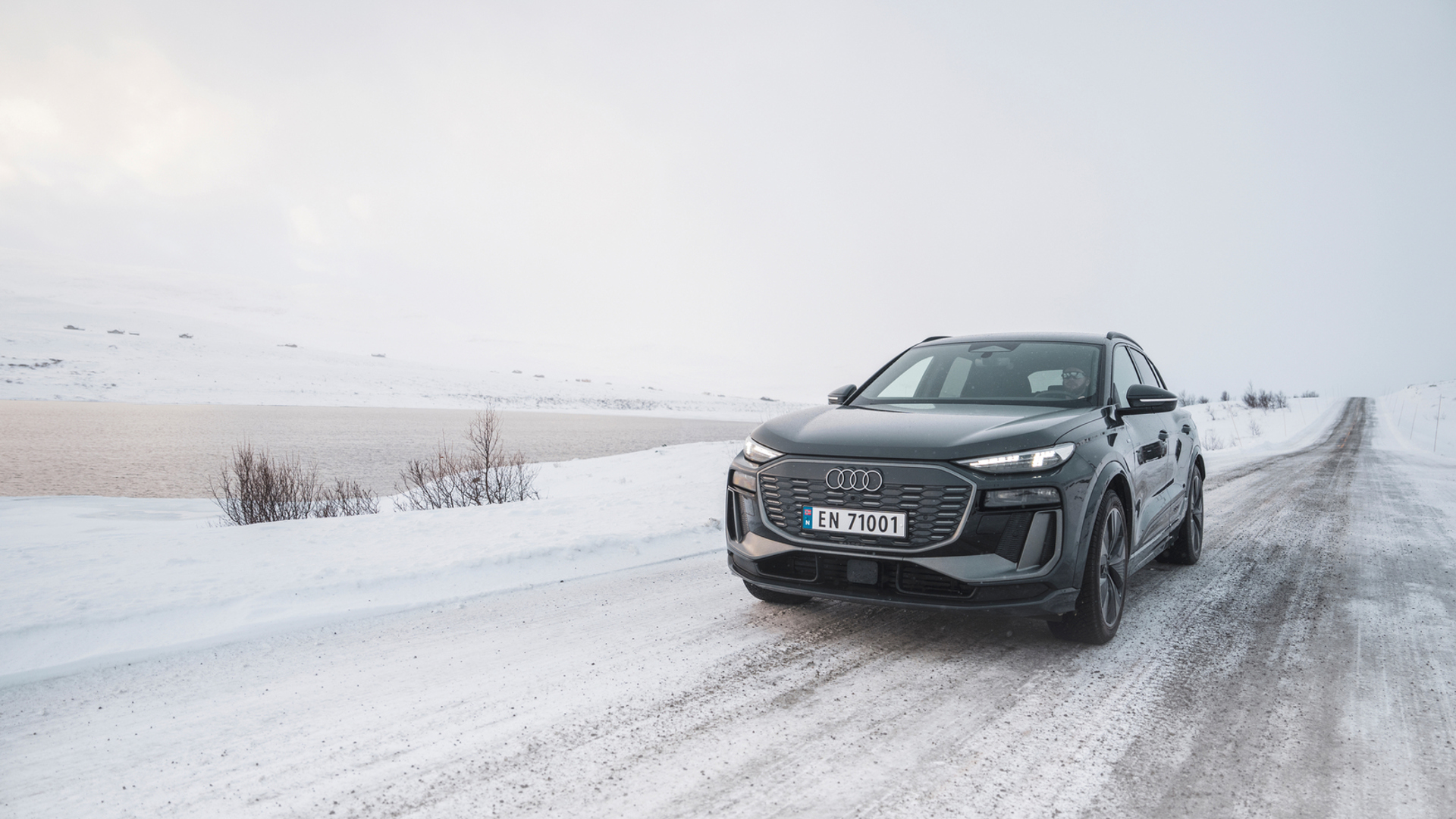 Vinterkampanje: Audi Q6 e-tron