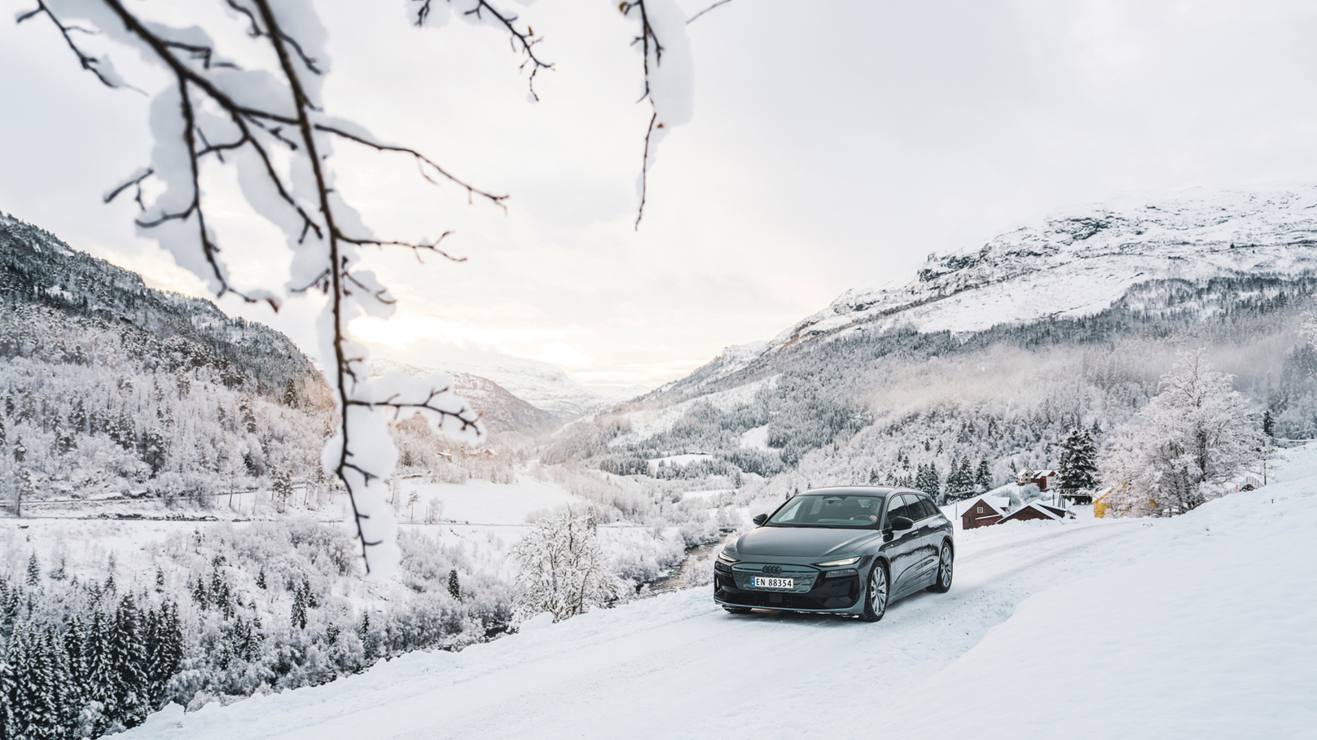 Vinterkampanje: Audi A6 e-tron